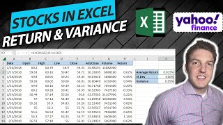 How to Calculate Return on Stock in Excel [upl. by Halverson]