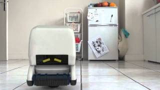 Cleaning Robot Animationwmv [upl. by Tongue]