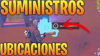 COLOCA SUMINISTROS EN UNA MISMA PARTIDA FORTNITE  DEJA SUMINISTROS EN UNA PARTIDA  CAPITULO 3 [upl. by Calbert]