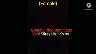 Rupu Ahin with female lyricsApatani song karaoke By Dulley Kano [upl. by Artenra]