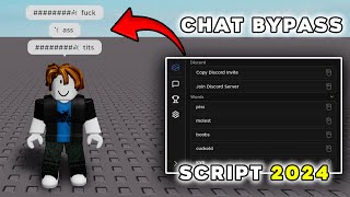 NEW ROBLOX CHAT BYPASS SCRIPT WORKING 2024 SWEARING  CURSING [upl. by Ringo]