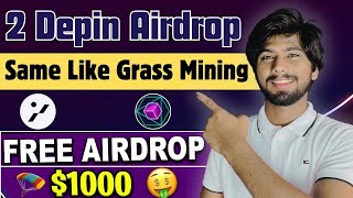 2 New Depin Airdrop Today  Gradient network airdrop crypto airdrops today [upl. by Etteuqaj]