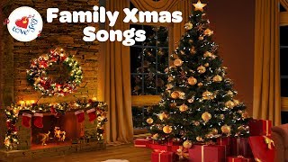 Family Christmas Songs Playlist By The Fireplace 🔥 [upl. by Yazbak]