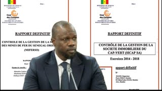 🛑DIRECTLa publication des rapports de la Cour des comptes se poursuit Ousmane sonko primé [upl. by Poole]