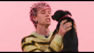 MGK Plays With Puppies While Answering Fan Questions [upl. by Aicilaanna403]