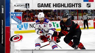 Second Round Gm 7 Rangers  Hurricanes 530  NHL Playoffs 2022 [upl. by Ariait374]