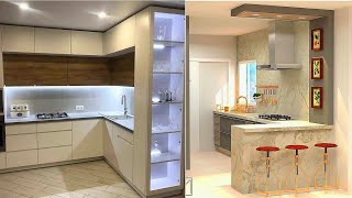 100 Modular Kitchen Design Ideas 2024 Open Kitchen Cabinet Colors Modern Home Interior Design Ideas [upl. by Nedyaj]