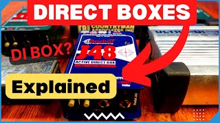 Do You NEED A DIRECT BOX Simply Explained w Audio Examples [upl. by Ottie]