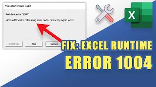 How To Fix Run time error 1004 Cannot run the Macro in Microsoft Excel [upl. by Humphrey]