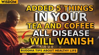 Add 5 INGREDIENTS In Your TEA amp COFFEE  All DISEASES Will Be FINISHED  Buddhism  Zen Stories [upl. by Suoivatnom]