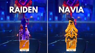 Navia Better than Raiden for Abyss Floor 12  Genshin Impact [upl. by Elsy401]