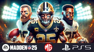 MADDEN 25 Gameplay  EPIC Broncos vs Saints Showdown on PS5 4K [upl. by Tnelc]