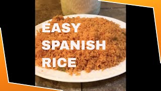 EASY Spanish Rice Recipe [upl. by Helgeson]