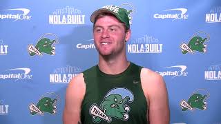 Tulane Tuesday QB Michael Pratt 11723 [upl. by Arras203]