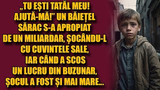 Un băiețel sărac sa apropiat de un miliardar șocândul cu cuvintele sale iar când a scos un lucru [upl. by Baese955]