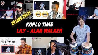 BERJOGET Pertama Kali Mendengarkan DANGDUT Saat KOPLO TIME Cover  LILY [upl. by Kimberlee]