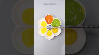 Yellow VS ColorsSatisfying color mixing🎨 satisfying colormixing asmr [upl. by Diogenes]