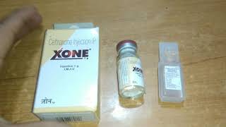 Xone 1G Injection Review In Hindi II [upl. by Senskell]