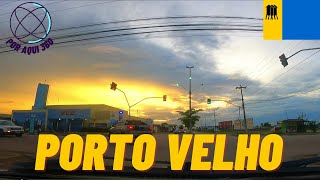 PORTO VELHO DRIVING TOUR ZONA LESTE AV JOSÉ AMADOR DOS REIS ATÉ R GIOCONDA GOPRO  STRADA [upl. by Anyer799]