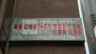 NATIONAL DEBT CLOCK [upl. by Enimassej]