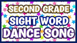 Second Grade Sight Words Dance Song  Complete List [upl. by Hoffer512]