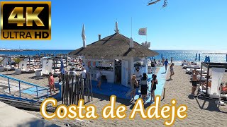 TENERIFE  Torviscas amp Fañabé Beach Costa Adeje ☀️ 2021  Walking Tour 4K [upl. by Sayer47]