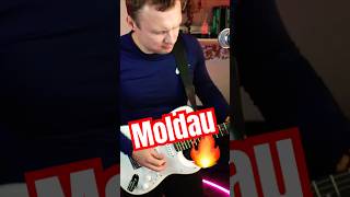 Smetana  Moldau Vltava🔥🙌🏻guitar guitarist play music [upl. by Aerdnak897]