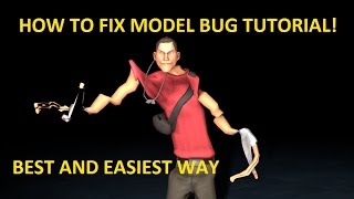 SFM Model Bug HOW TO FIX 100 EASY Best Tutorial [upl. by Daryn]