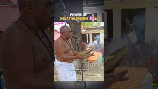 POWER OF SANAATAN DHARM 🕉️🔥 hinduism hindudeity [upl. by Nonahs]