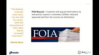 Modern FOIA Solution Webinar Full Webinar [upl. by Bibbie]