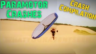 Paramotor extreme crash compilation  Paramotor accident  paramotor reviews by Pilot Kuldeep Taak [upl. by Sheffie321]