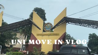 UNI MOVE IN VLOG  BACK TO SCHOOL  Aliyu Makama Bida hall  Unilag move in vlog  Unilag hostels [upl. by Carce]