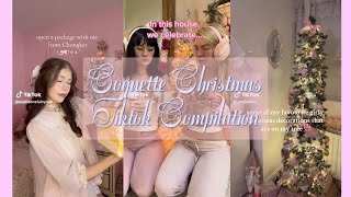 christmas  winter  coquette  pinkmas  sugar plum fairy aesthetic tiktok compilation [upl. by Alled]