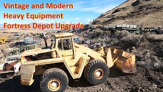 Vintage and Modern Heavy Equipment Fortress Depot Upgrade [upl. by Aliehs]