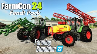 FarmCon 24  Fendt Pack Free  Farming Simulator 22 [upl. by Herring]