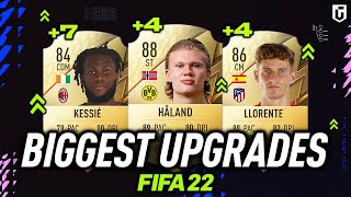 I MIGLIORI UPGRADES di FIFA 22 😱 NUOVI OVERALL UFFICIALI amp GIOCATORI BUGGATI FUT 22 [upl. by Asyar746]