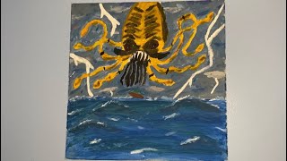 I painted Tentro as a kraken [upl. by Esinaej]