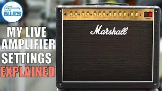 How I Set My Marshall DSL40CR Guitar Amplifier for Live Use [upl. by Prakash374]