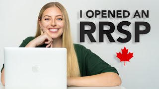 I Opened An RRSP My Registered Retirement Savings Plan Investment Strategy [upl. by Champagne]