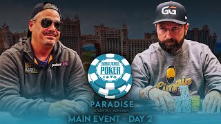 WSOP Paradise Main Event  Day 2 With Daniel Negreanu And Boston Rob 15M Prize [upl. by Avraham831]