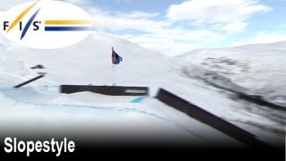 Mens slopestyle finals highlights from the 2013 VossOslo FIS Freestyle World Ski Championships [upl. by Idnaj]