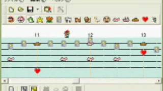 Byousoku 5 Centimeter CM  One More Time One More Chance  Mario Paint Composer [upl. by Debbi]