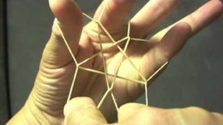 Make a star within a star with a rubber band [upl. by Bovill]