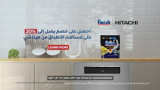 Save Time amp Effort Get Up to 20 OFF on Hitachi Dishwashers [upl. by Tenney]