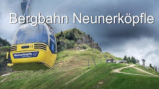 Tannheim  Bergbahn zum Neunerköpfle und Richtung Strindenalpe [upl. by Anived]