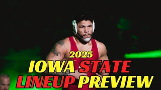 2025 Iowa State Wrestling Lineup Preview [upl. by Arriec]