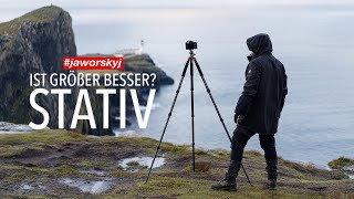 Ist größer besser Das perfekte Stativ für Landschaftsfotografie in XXL  Jaworskyj [upl. by Lleder]