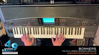 Sonic The Hedgehog  Spring Yard Zone Theme Remix Played On Yamaha PSR8000 [upl. by Berck]