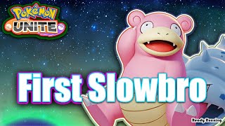 Pokemon Unite First Defender Slowbro Go MVP [upl. by Juli]