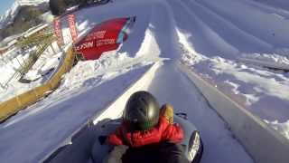 Tobogganing Park  Leysin  07012014 [upl. by Eyahs]